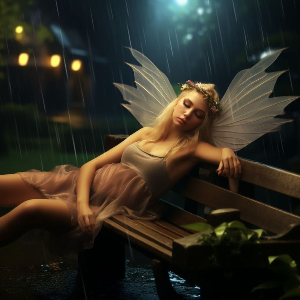 Dreamer's Rainy Repose